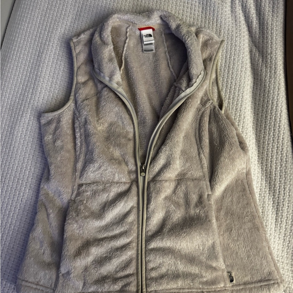 The North Face Gray Fleece Vest
